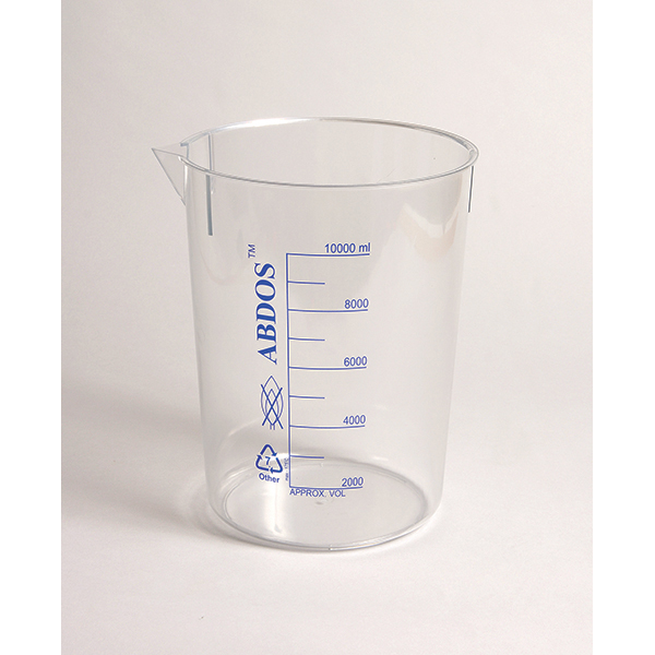 BEAKERS, PRINTED GRADUATIONS, PMP